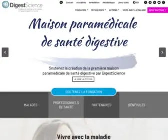 Digestscience.com(Maladie de Crohn) Screenshot