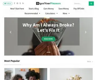 Digestyourfinances.com(Digest Your Finances) Screenshot