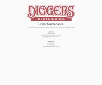 Diggersclothingco.com.au(Domain Parked With VentraIP Australia) Screenshot