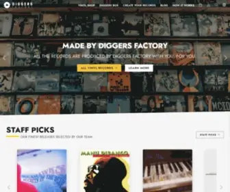 Diggersfactory.com(Diggers Factory) Screenshot