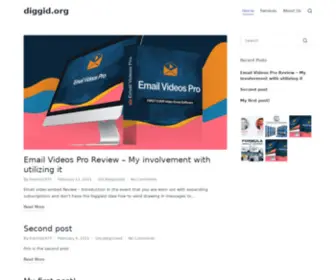 Diggid.org(Digital products easy) Screenshot