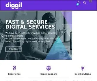 Diggil.com(Trusted Themes & Digital Product Seller) Screenshot