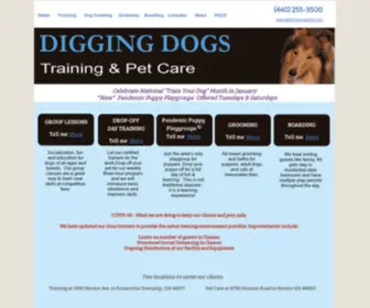 Diggingdogs.biz(Digging Dogs Mentor OH 44060) Screenshot