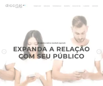 Diggital.com.br(Home page) Screenshot