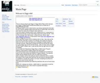 Diggzwiki.com(DiggzWiki) Screenshot