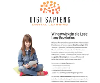 Digi-Sapiens.de(Digital Learning GmbH) Screenshot