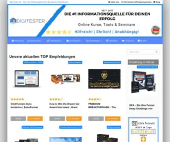 Digi-Tester.de(Online Kurse) Screenshot