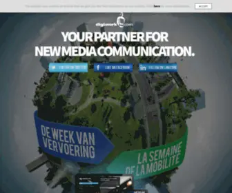 Digi-Work.com(Your Partner for new media communication and internet solutions) Screenshot