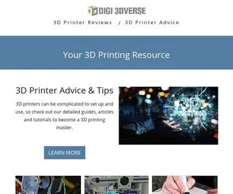 Digi3Dverse.com(Digi 3Dverse) Screenshot