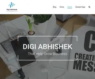 Digiabhishek.com(Digi Abhishek) Screenshot