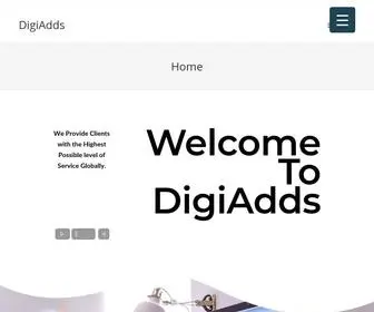Digiadds.com(Home) Screenshot