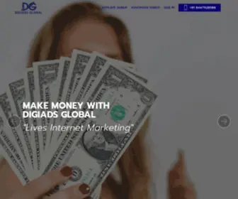 Digiadsglobal.com(Best Affiliate Network) Screenshot