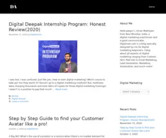 Digiaman.com(Digital Marketing Agency in Ahmedabad) Screenshot