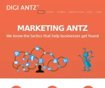 Digiantz.com(Web Design & Development Company) Screenshot