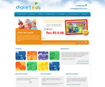 Digiartkids.com.br(Digiart Kids) Screenshot