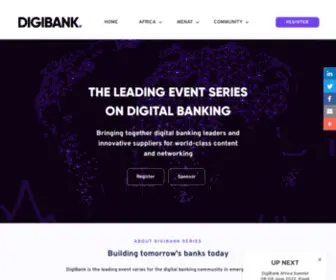 Digibanksummit.com(DigiBank Summit Series) Screenshot