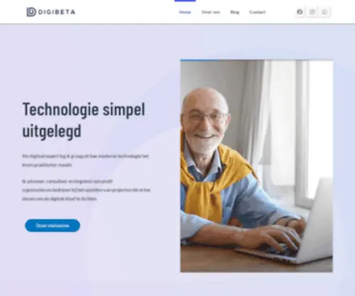 Digibeta.be(Technologie simpel uitgelegd) Screenshot