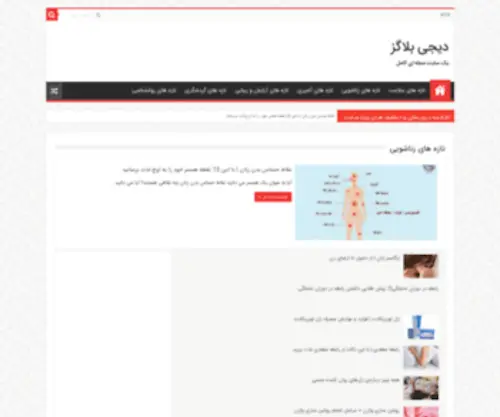 Digiblogs.ir(دیجی بلاگز) Screenshot