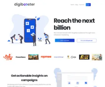 Digibooster.co(Digibooster) Screenshot