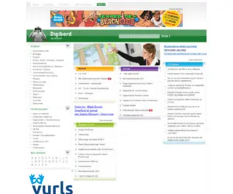 Digibordopschool.nl(Digibord op School) Screenshot