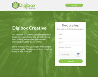 Digiboxcreative.com(Digibox Creative) Screenshot