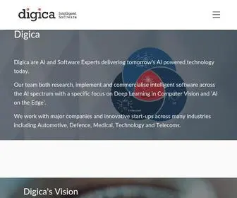 Digica.com(AI powered software) Screenshot