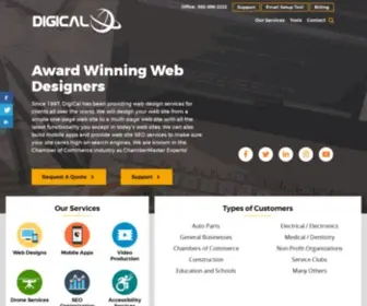 Digical.com(Web Design) Screenshot