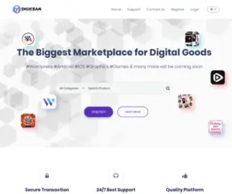 Digicean.com(The Digital Marketplace) Screenshot