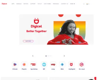Digicelaruba.com(Digicel Aruba) Screenshot