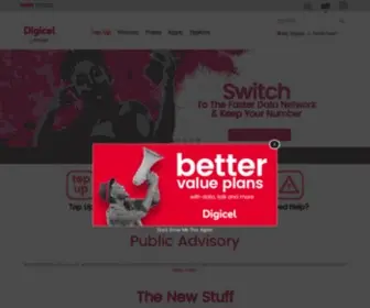 Digicelcayman.com(Digital Experiences Made For Cayman) Screenshot