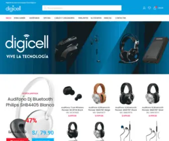 Digicellperu.com(Digicell Electronics) Screenshot