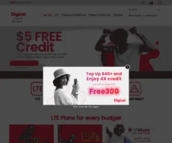 Digicelstkittsandnevis.com(Digital Experiences Made For St) Screenshot