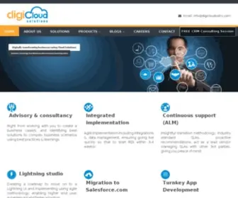 Digicloudsolns.com(DigiCloud Solutions) Screenshot