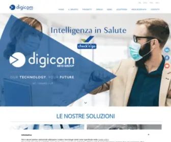 Digicom.it(Produzione e vendita di soluzioni Machine to Machine (M2M)) Screenshot