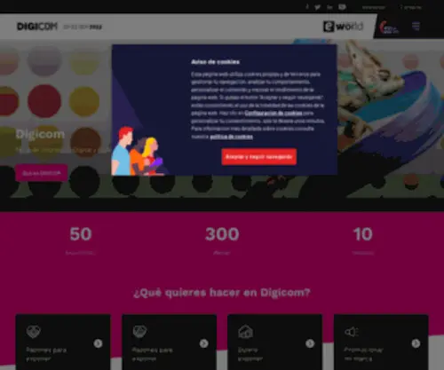Digicomexpo.com(Digicom 2022) Screenshot