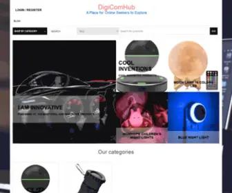 Digicomhub.com(A Place for Online Seekers to Explore A place for online seekers) Screenshot