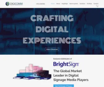 Digicomm.ae(Digital Signage Dubai) Screenshot