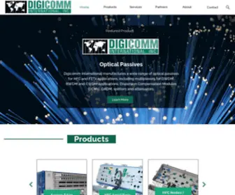 Digicomm.com(Digicomm International) Screenshot