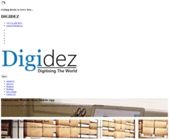 Digidez.in(AUTOMATION DESIGNING & IT SERVICES) Screenshot