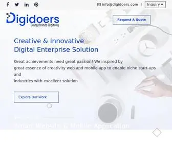 Digidoers.com(Web & Mobile App Development Company India) Screenshot