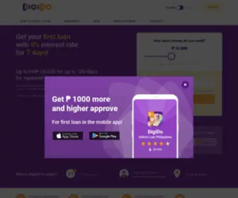 Digido.ph(Instant Online Loans up to 10000) Screenshot