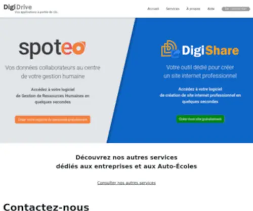 Digidrive.fr(Digi Drive) Screenshot