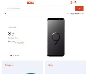 Digiers.com(Buy SmartPhones in Pakistan) Screenshot