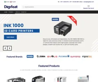 Digifeat.com(ID Card Printer in Dubai) Screenshot