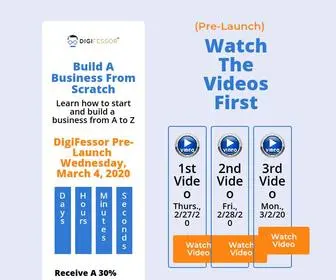 Digifessor.com(Start And Build Your Business With DigiFessor) Screenshot