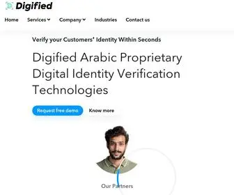 Digified.io(Digified is an Arabic e) Screenshot