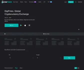 Digifinex.com(DigiFinex mainly) Screenshot