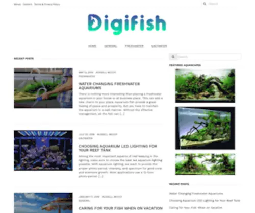Digifish.cz(Digifish) Screenshot