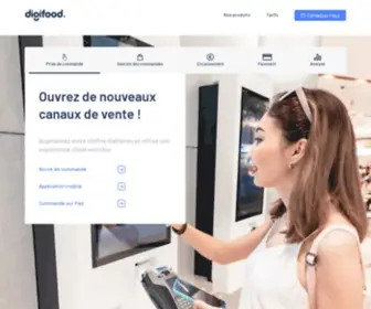 Digifood.fr(L' écosystème complet pour restaurateurs) Screenshot