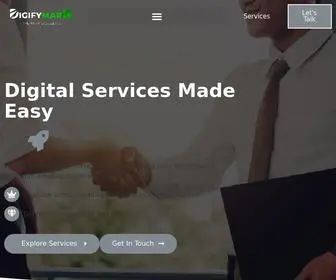 Digifymark.com(Welcome) Screenshot